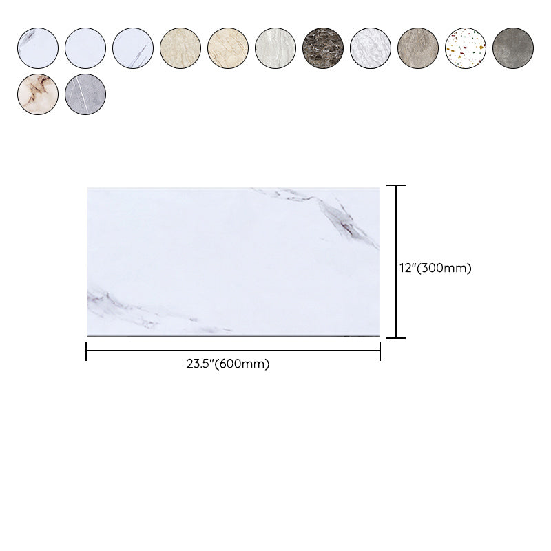 Modern Style Wallpaper Kitchen Peel and Stick Single Tile Backsplash