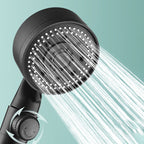 Modern Shower Head Plastic Wall Mounted Shower Head with Adjustable Spray Pattern