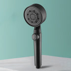 Modern Shower Head Plastic Wall Mounted Shower Head with Adjustable Spray Pattern