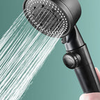 Modern Shower Head Plastic Wall Mounted Shower Head with Adjustable Spray Pattern