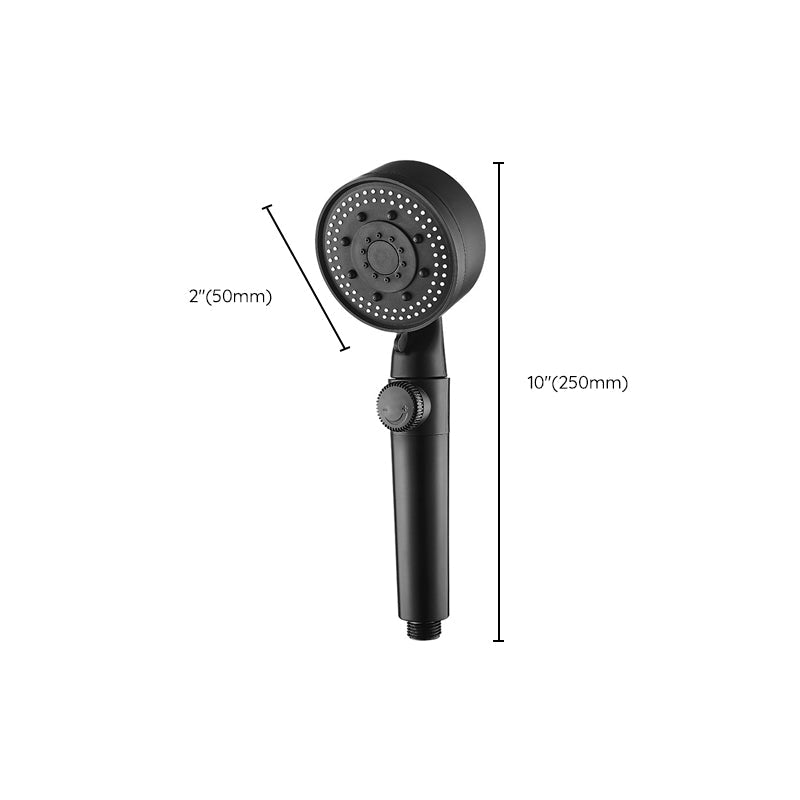 Modern Shower Head Plastic Wall Mounted Shower Head with Adjustable Spray Pattern