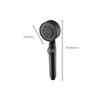 Modern Shower Head Plastic Wall Mounted Shower Head with Adjustable Spray Pattern