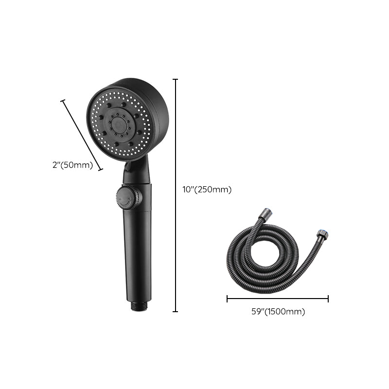 Modern Shower Head Plastic Wall Mounted Shower Head with Adjustable Spray Pattern