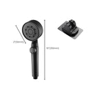 Modern Shower Head Plastic Wall Mounted Shower Head with Adjustable Spray Pattern