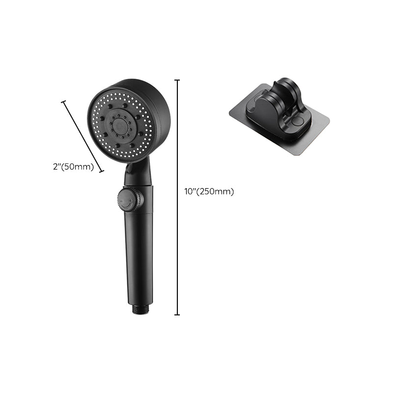 Modern Shower Head Plastic Wall Mounted Shower Head with Adjustable Spray Pattern