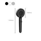 Modern Style Showerhead Plastic Showerhead with Adjustable Water Flow