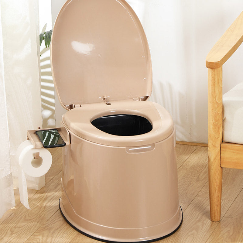 Floor-mounted All-in-One Toilet Contemporary Plastic Flush Toilet