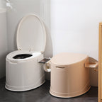 Floor-mounted All-in-One Toilet Contemporary Plastic Flush Toilet
