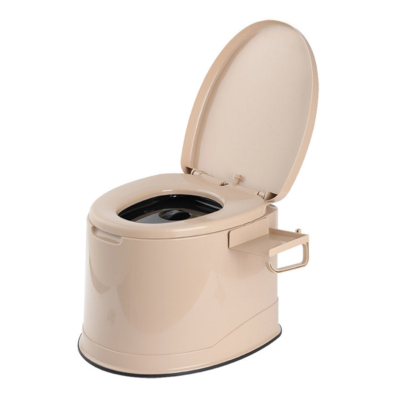 Floor-mounted All-in-One Toilet Contemporary Plastic Flush Toilet