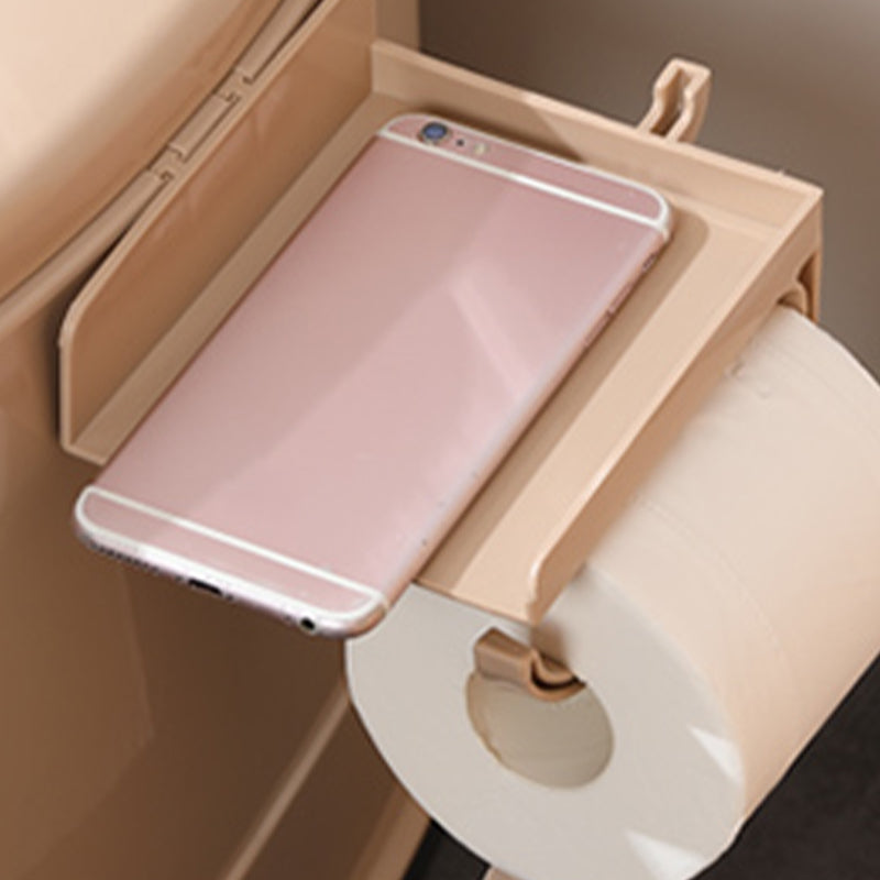 Floor-mounted All-in-One Toilet Contemporary Plastic Flush Toilet