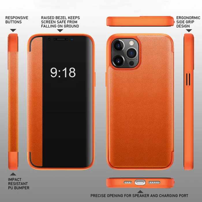 FlipCase Transparent Drop Defense Case