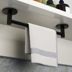 Aluminum Bathroom Hardware Set Black Bathroom Accessories Kit Towel Holder