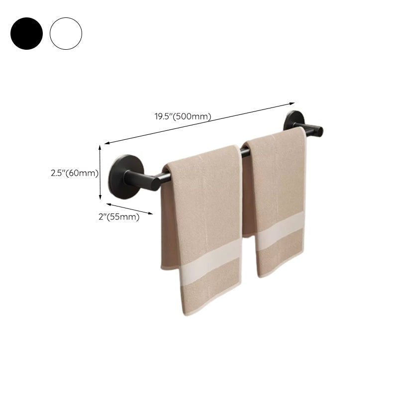Aluminum Bathroom Hardware Set Black Bathroom Accessories Kit Towel Holder