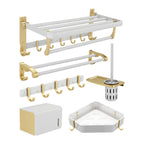 Modern Bathroom Accessories Set Bathroom Shelf Towel Holder Bathroom Accessories Hardware Set