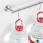 Modern Bathroom Hardware Set in Stainless Steel Brushed Chrome Towel Bar/Ring & Bathrobe Hook