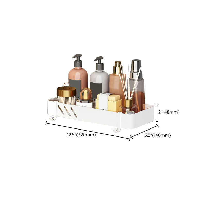Modern White Bathroom Hardware Set Towel Rack Bath Shelf Bathroom Hardware Set