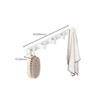 Modern White Bathroom Hardware Set Towel Rack Bath Shelf Bathroom Hardware Set