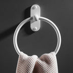 Aluminium Bathroom Accessories Set Modern White Bathroom Accessories Set