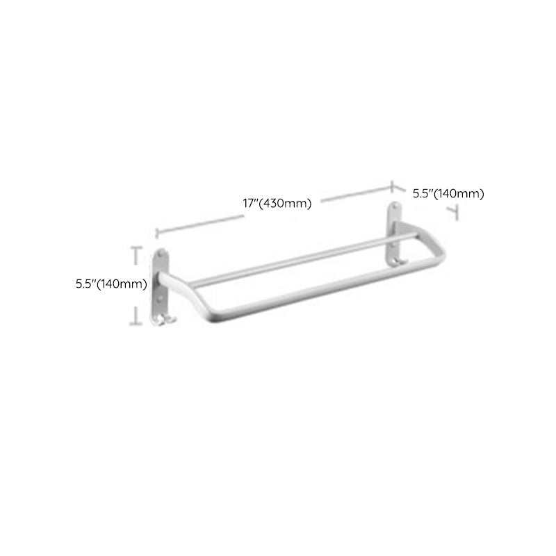 Aluminium Bathroom Accessories Set Modern White Bathroom Accessories Set
