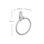 Aluminium Bathroom Accessories Set Modern White Bathroom Accessories Set