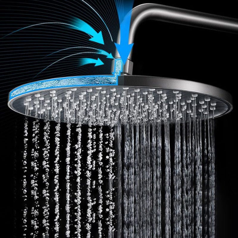 Modern Bathroom Standard Shower Head Rainfall Square Ceiling Mounted Shower Head