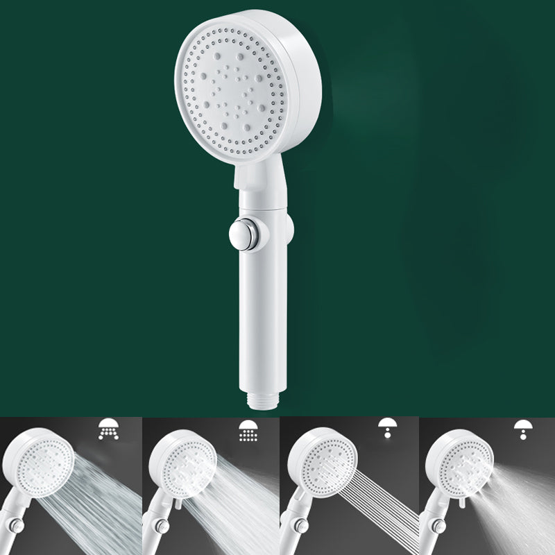 Bathroom Showerhead 3-Jet Massage Wall-Mounted Round Showerhead