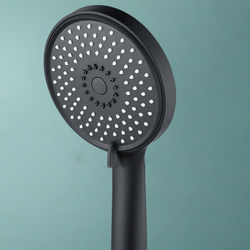 Bathroom Showerhead 3-Jet Massage Wall-Mounted Round Showerhead