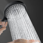 Bathroom Showerhead 3-Jet Massage Wall-Mounted Round Showerhead