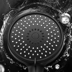 Bathroom Showerhead 3-Jet Massage Wall-Mounted Round Showerhead