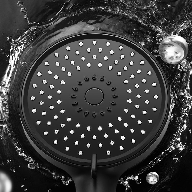Bathroom Showerhead 3-Jet Massage Wall-Mounted Round Showerhead