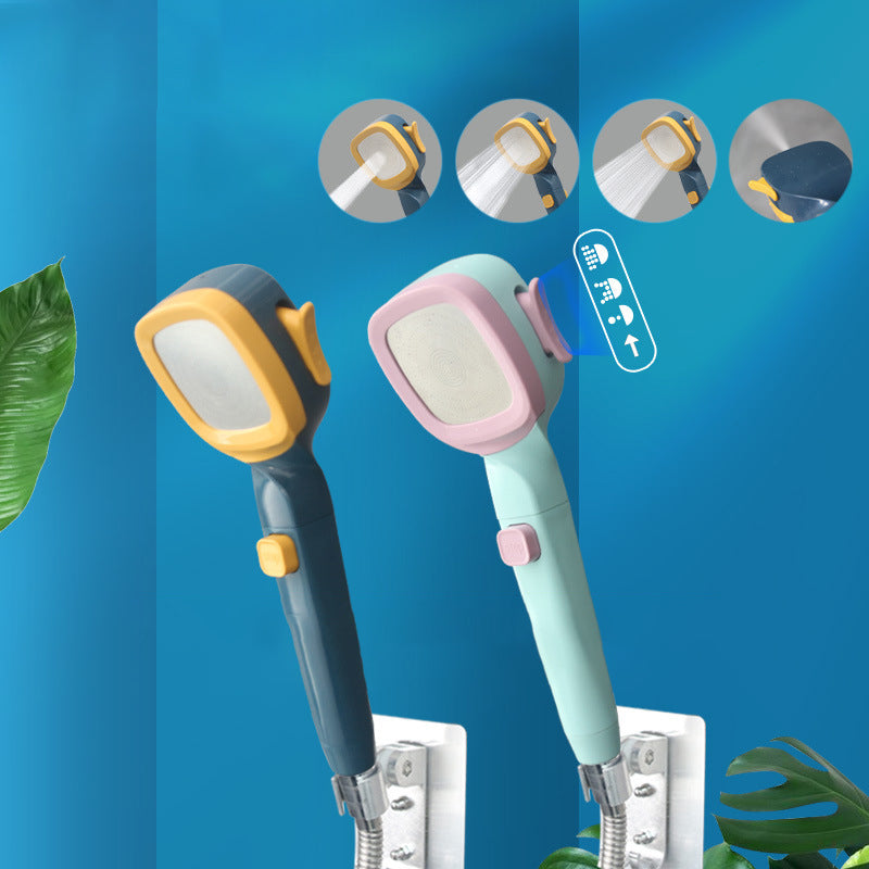 Modern Showerhead Massage 5-Stream Wall-Mounted Adjustable Spray Patterns Hand Shower