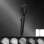 Modern Showerhead Massage 5-Stream Wall-Mounted Adjustable Spray Patterns Hand Shower
