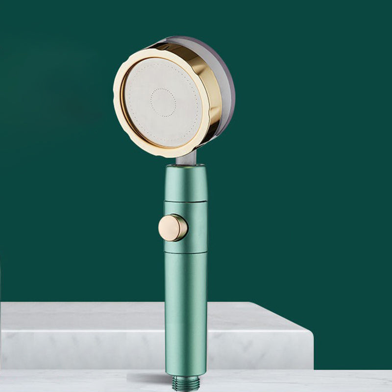 Modern Shower Head for the Bathroom 2-Jet Massage Rain Shower Round Wall-Mounted Shower Head
