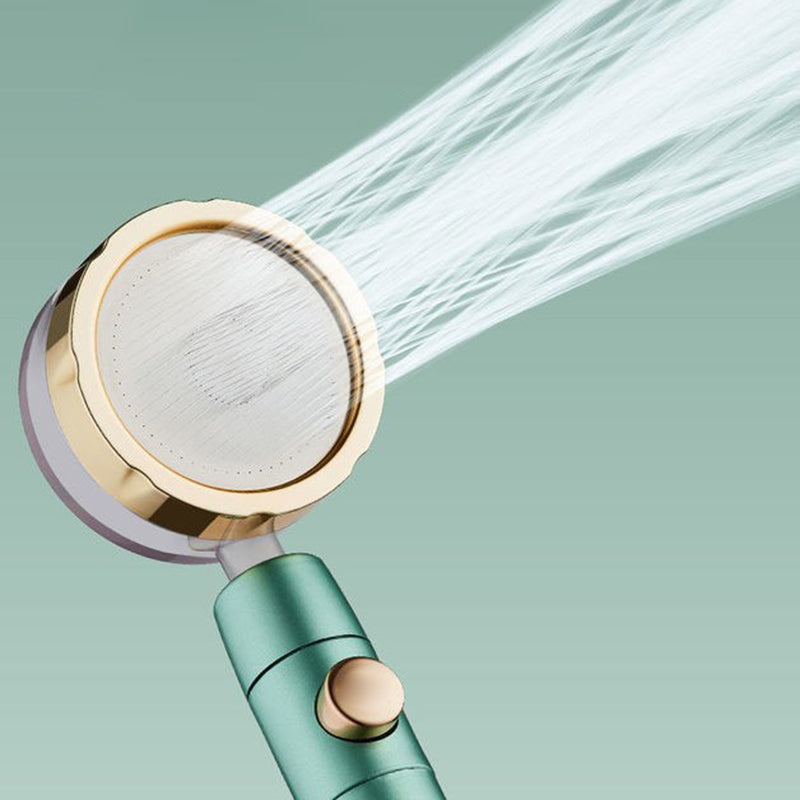Modern Shower Head for the Bathroom 2-Jet Massage Rain Shower Round Wall Mounted Shower Head