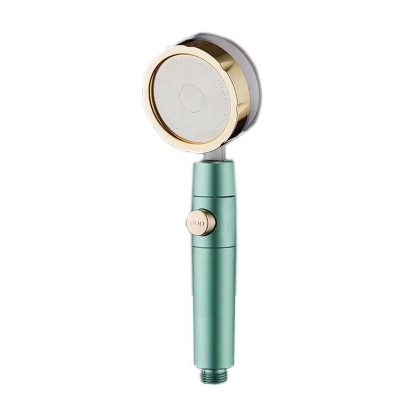 Modern Shower Head for the Bathroom 2-Jet Massage Rain Shower Round Wall Mounted Shower Head
