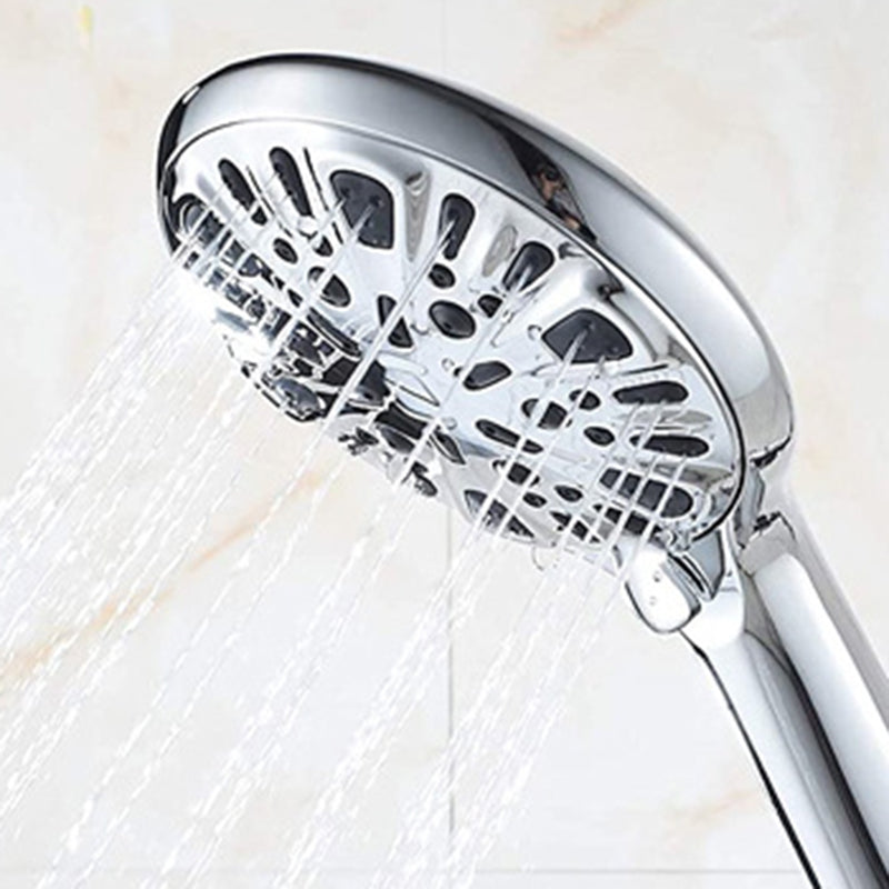 Modern Shower Head for Bathroom 9-Jet Round Wall-Mounted Shower Head