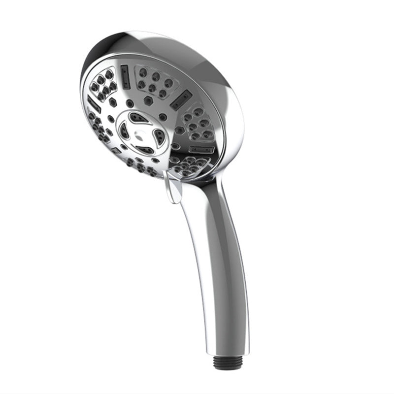 Modern Shower Head for Bathroom 9-Jet Round Wall-Mounted Shower Head