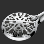 Modern Shower Head for Bathroom 9-Jet Round Wall-Mounted Shower Head