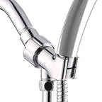 Modern Shower Head for Bathroom 9-Jet Round Wall-Mounted Shower Head
