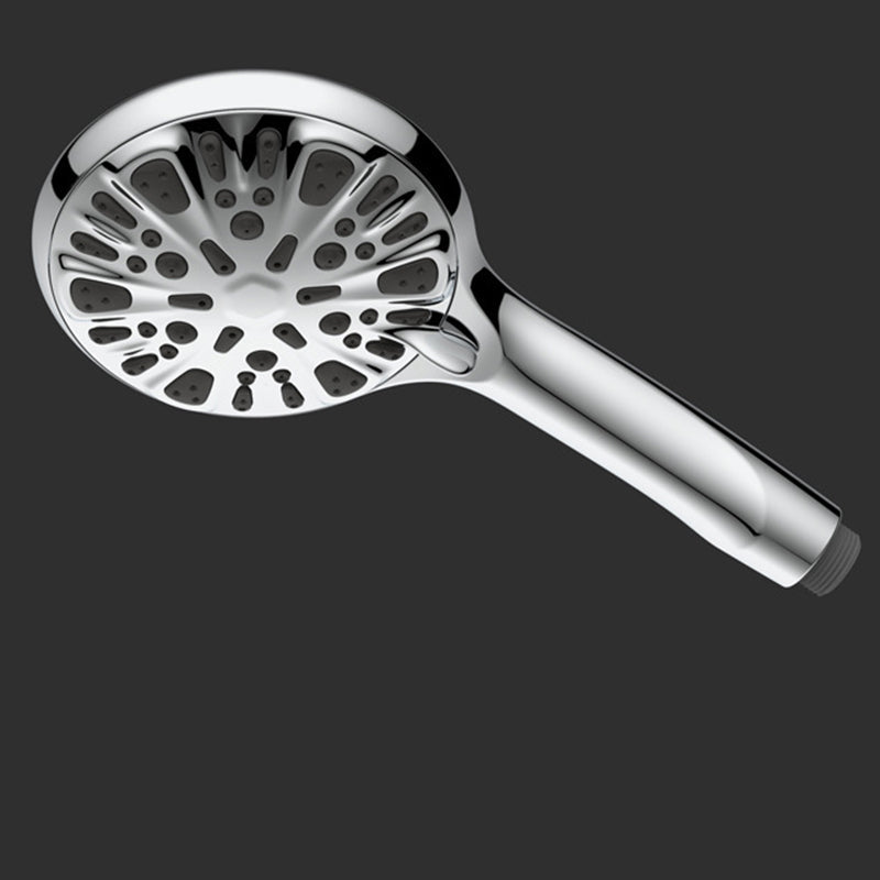 Modern Shower Head for Bathroom 9-Jet Round Wall-Mounted Shower Head