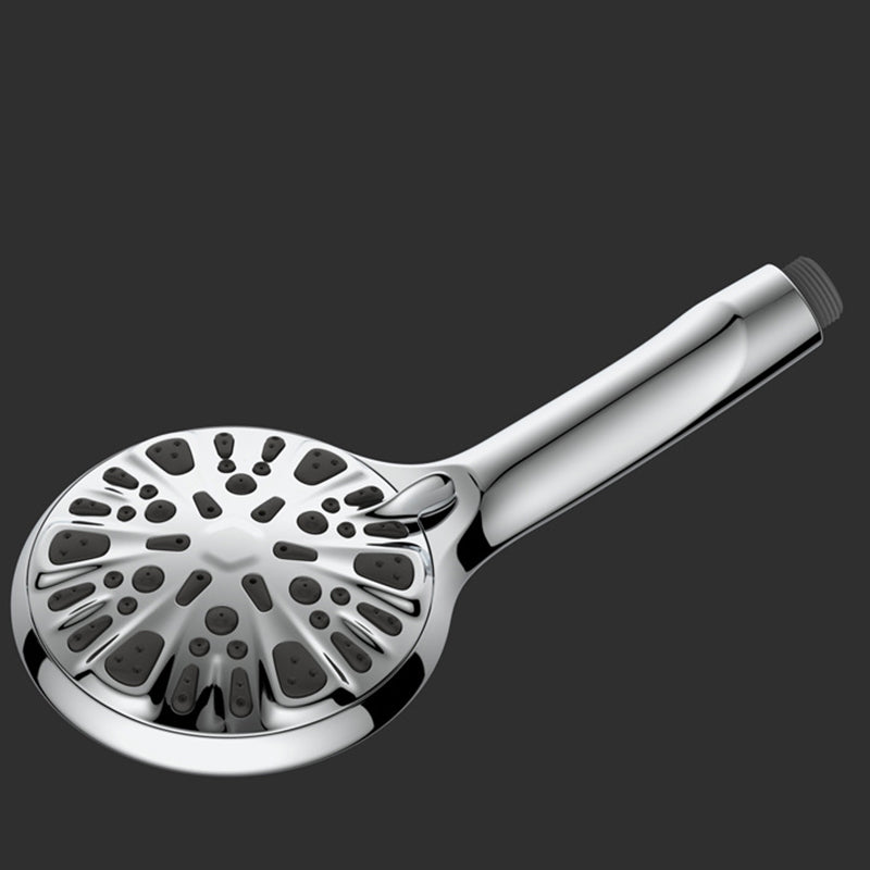 Modern shower head for bathroom 9-nozzle round wall-mounted shower head