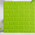 Industrial Wall Plank 3D Print Bedroom Living Room Wall Panels Set of 10