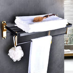 Modern Bathroom Fittings Set Bathroom Shelf Paper Holder Bathroom Accessory Set