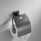 Traditional Brass Bathroom Accessory Set Gray Bathroom Accessory Set