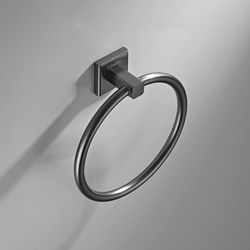 Traditional Brass Bathroom Accessory Set Gray Bathroom Accessory Set