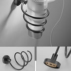 Traditional Brass Bathroom Accessory Set Gray Bathroom Accessory Set