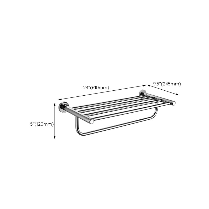 Modern Bathroom Accessories Bathroom Shelf Towel Bar Stainless Steel Bathroom Accessory Set