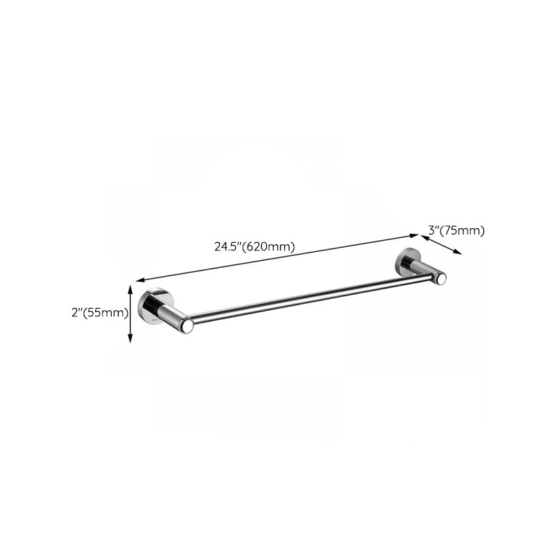 Modern Bathroom Accessories Bathroom Shelf Towel Bar Stainless Steel Bathroom Accessory Set