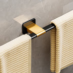 Contemporary Aluminum Bathroom Accessories Set Towel Rail Bathroom Accessories