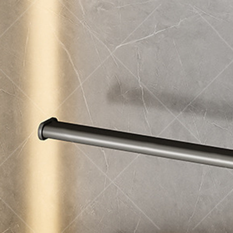 Contemporary Aluminum Bathroom Accessories Set Towel Rail Bathroom Accessories